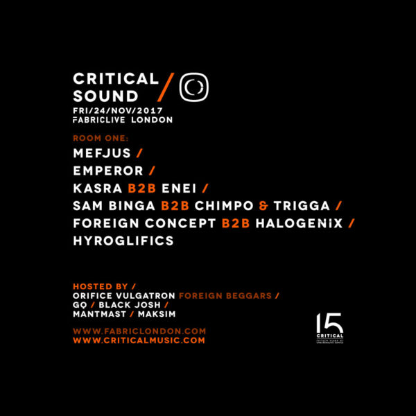CRITICAL SOUND FABRICLIVE