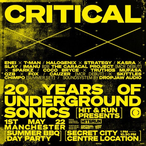 Critical Sound XX – 20 Years Of Underground Sonics – Manchester