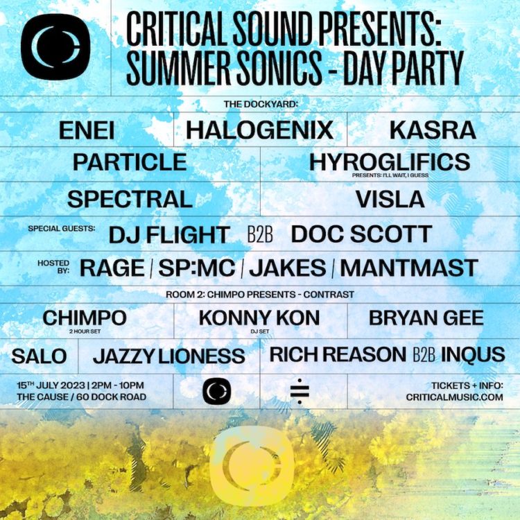 Critical Sound – Summer Sonics – Day Party