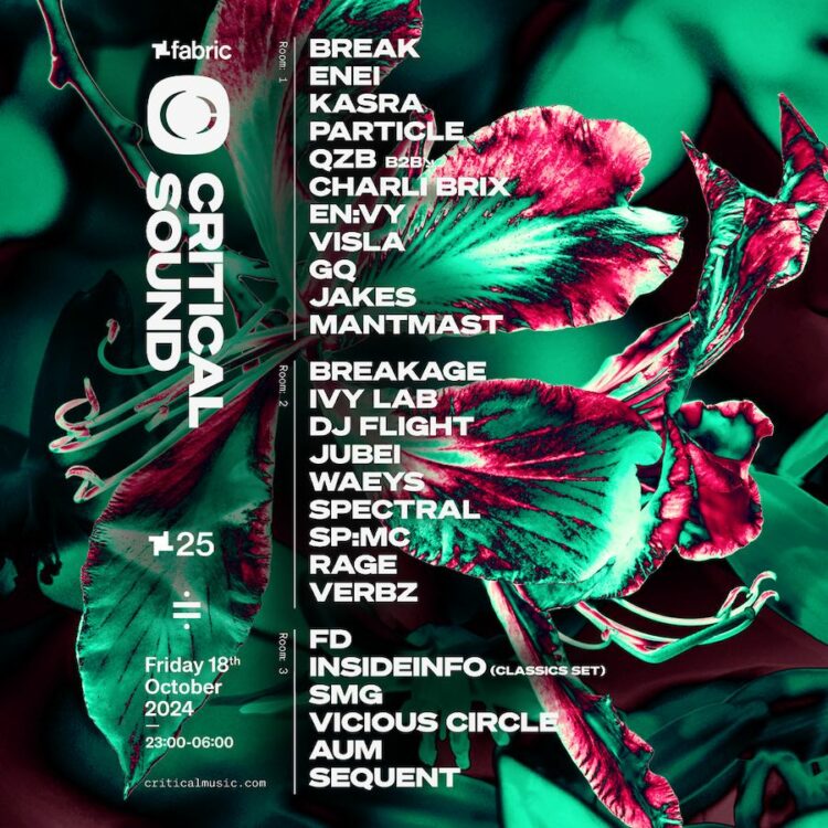 Critical Sound – fabric25